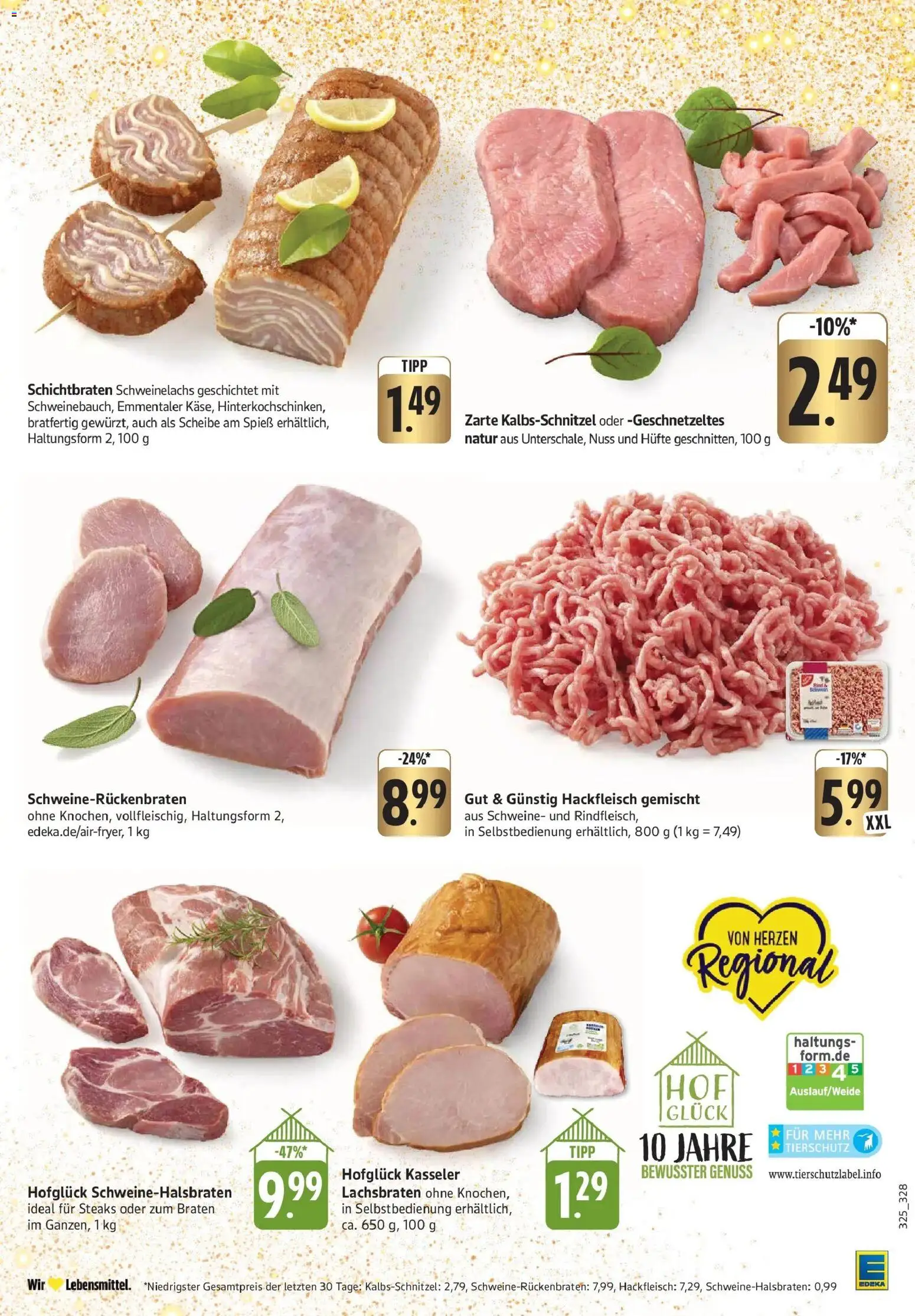 Edeka prospekt Heppenheim	 – gültig ab 08.12.2025 | Seite: 5 | Produkte: Hackfleisch
