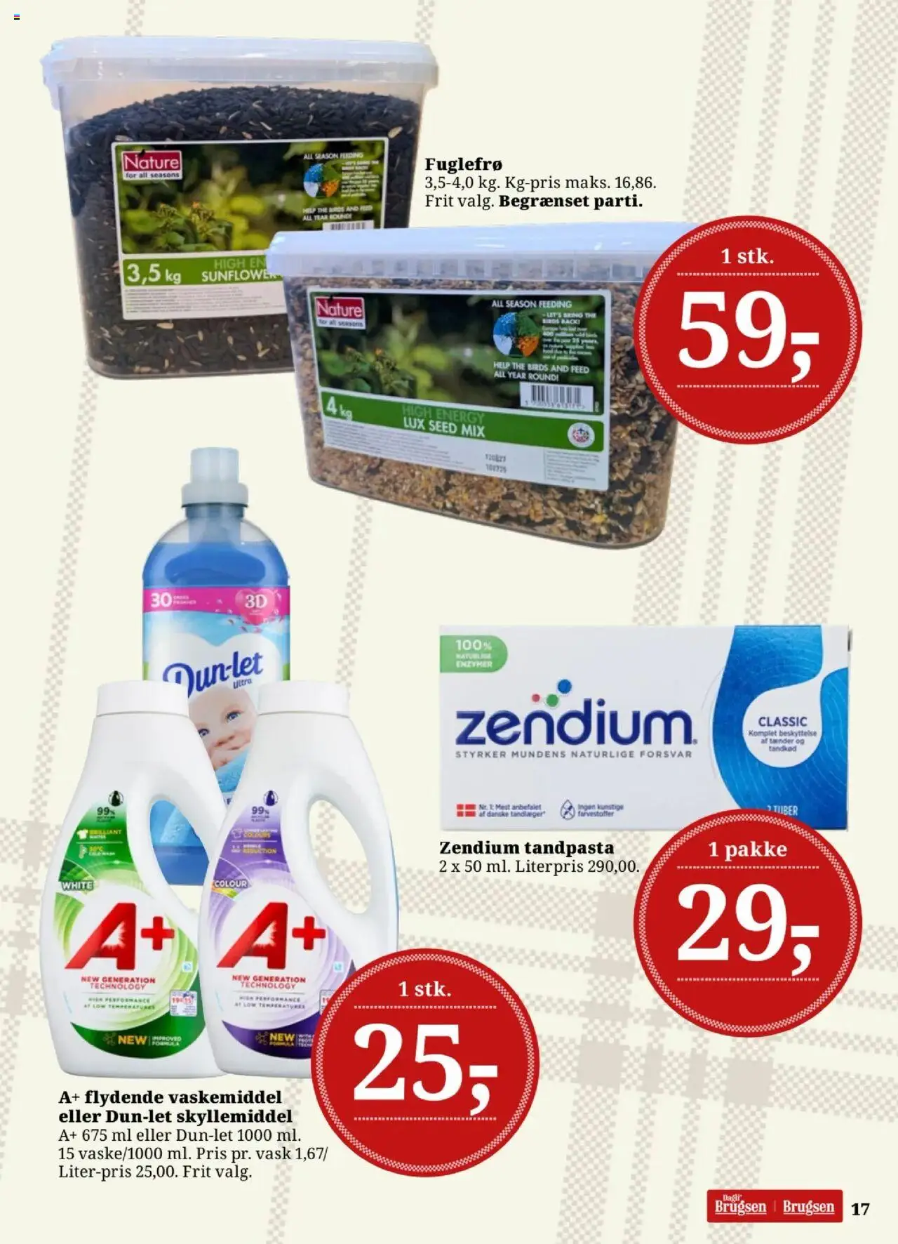 Dagli'Brugsen tilbudsavis – gyldig fra 10.10.2025 | Side: 18 | Produkter: Tandpasta, Skyllemiddel