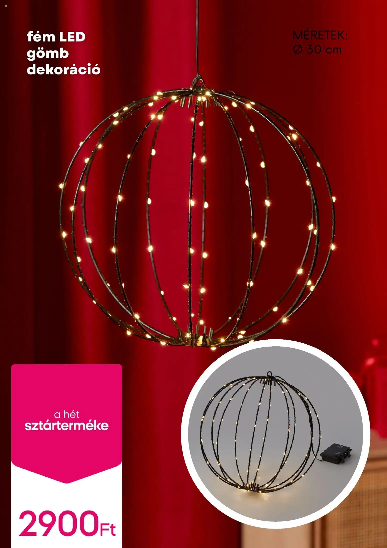 Pepco akciós ujság - amely érvényes a következő dátumtól: 06.11.2025 | Oldal: 5 | Termékek: Dekoráció