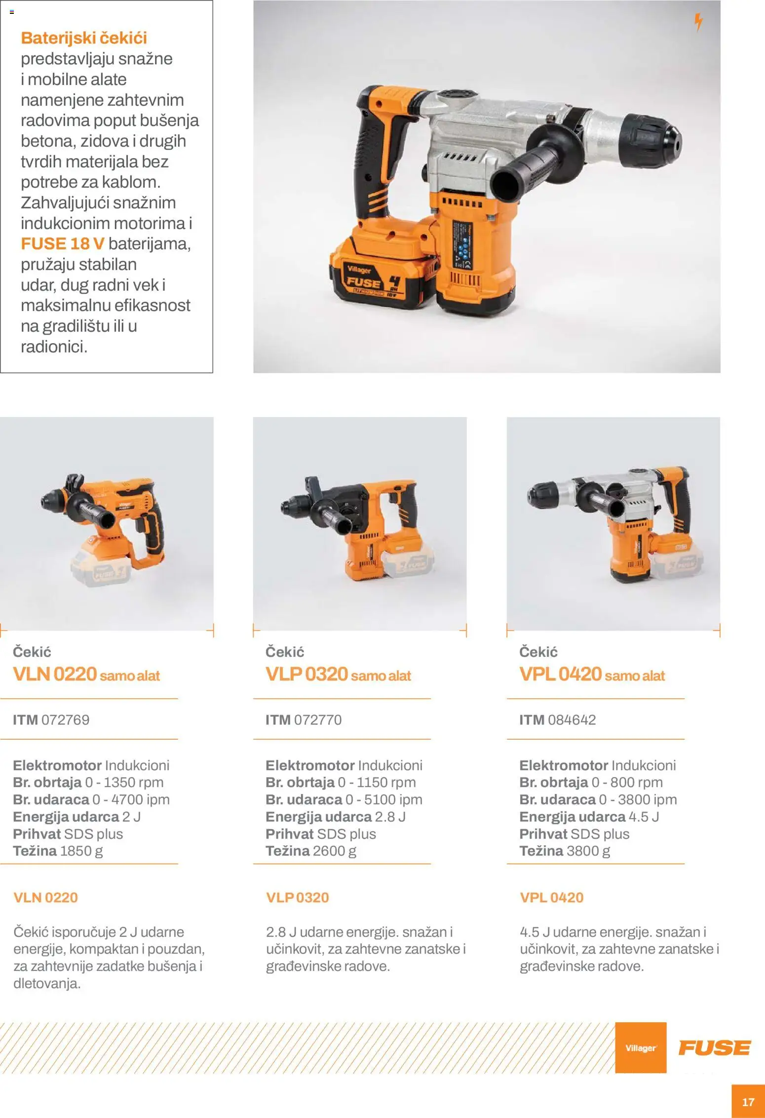 Villager katalog - važi od 24.02.2026 | Strana: 17 | Proizvode: Čekić