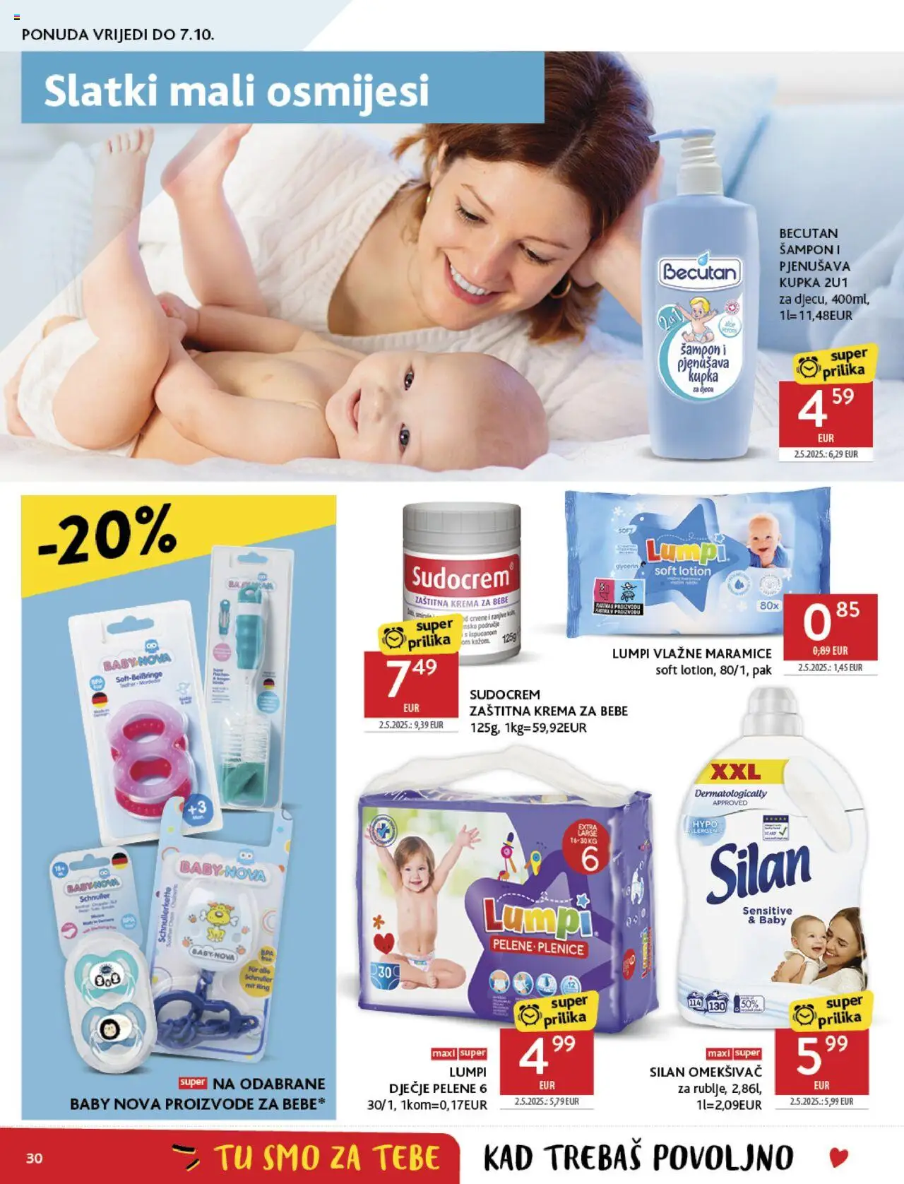 Konzum HR akciós ujság - amely érvényes a következő dátumtól: 24.09.2025 | Oldal: 30 | Termékek: Sampon