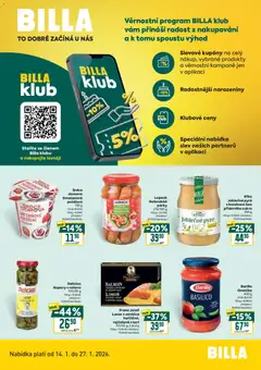 Náhled letáku Billa leták - Bonus club od 14.01.2026