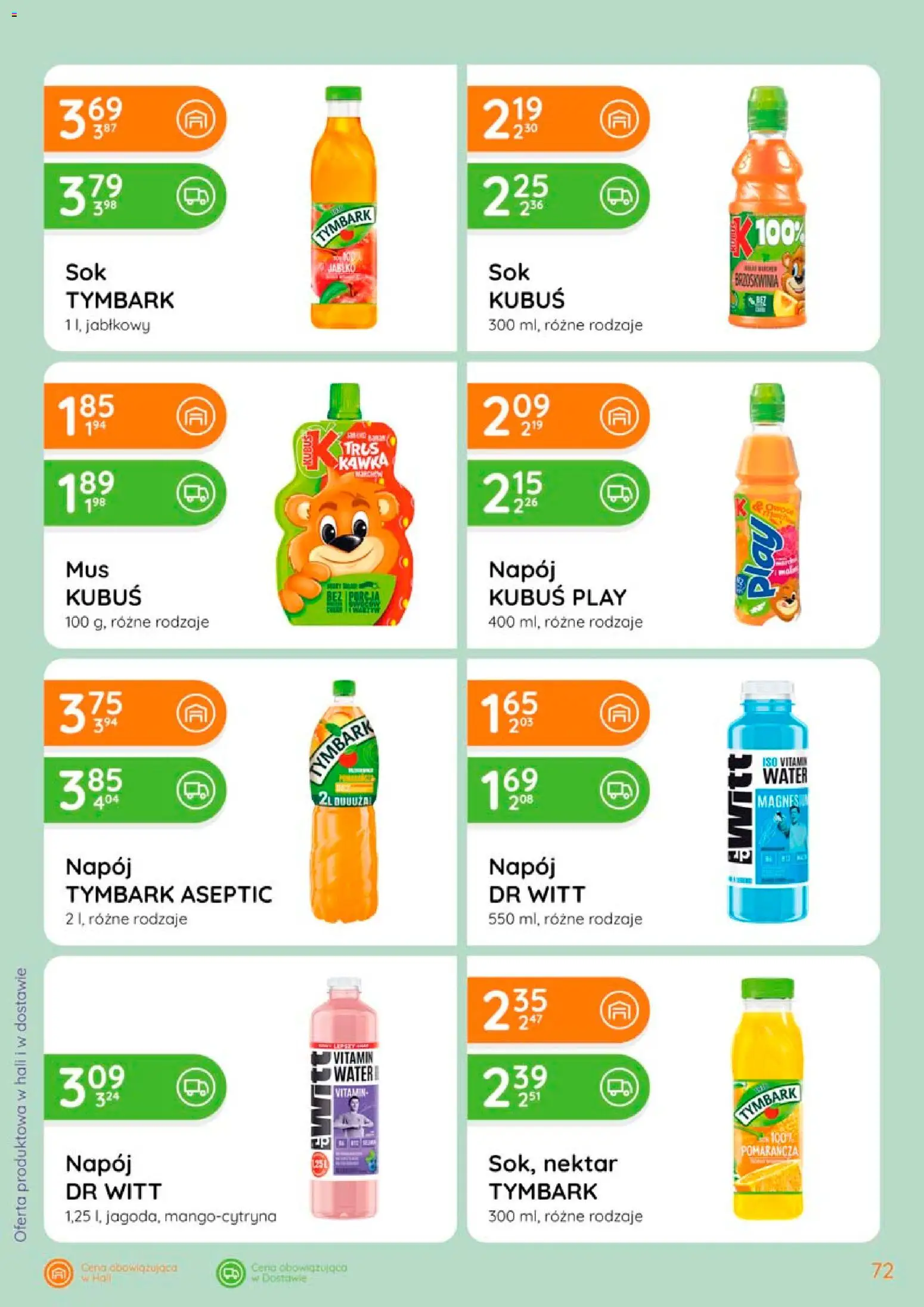 Eurocash gazetka od 02.04.2026 | Strona: 72 | Produkty: Brzoskwinia