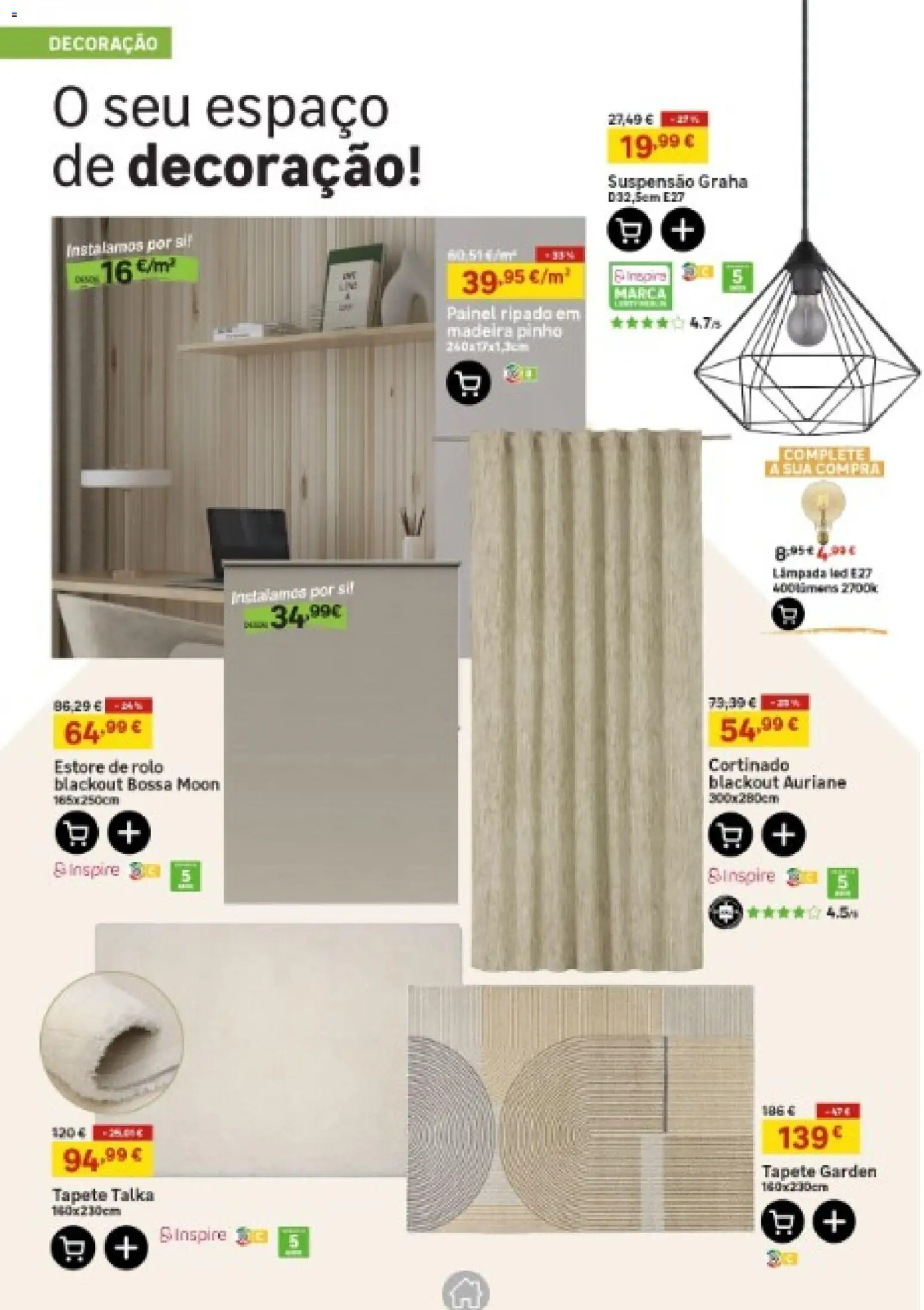 Leroy Merlin Madeira │ válido de 15.01.2026 | Página: 4 | Produtos: Suspensão, Tapete