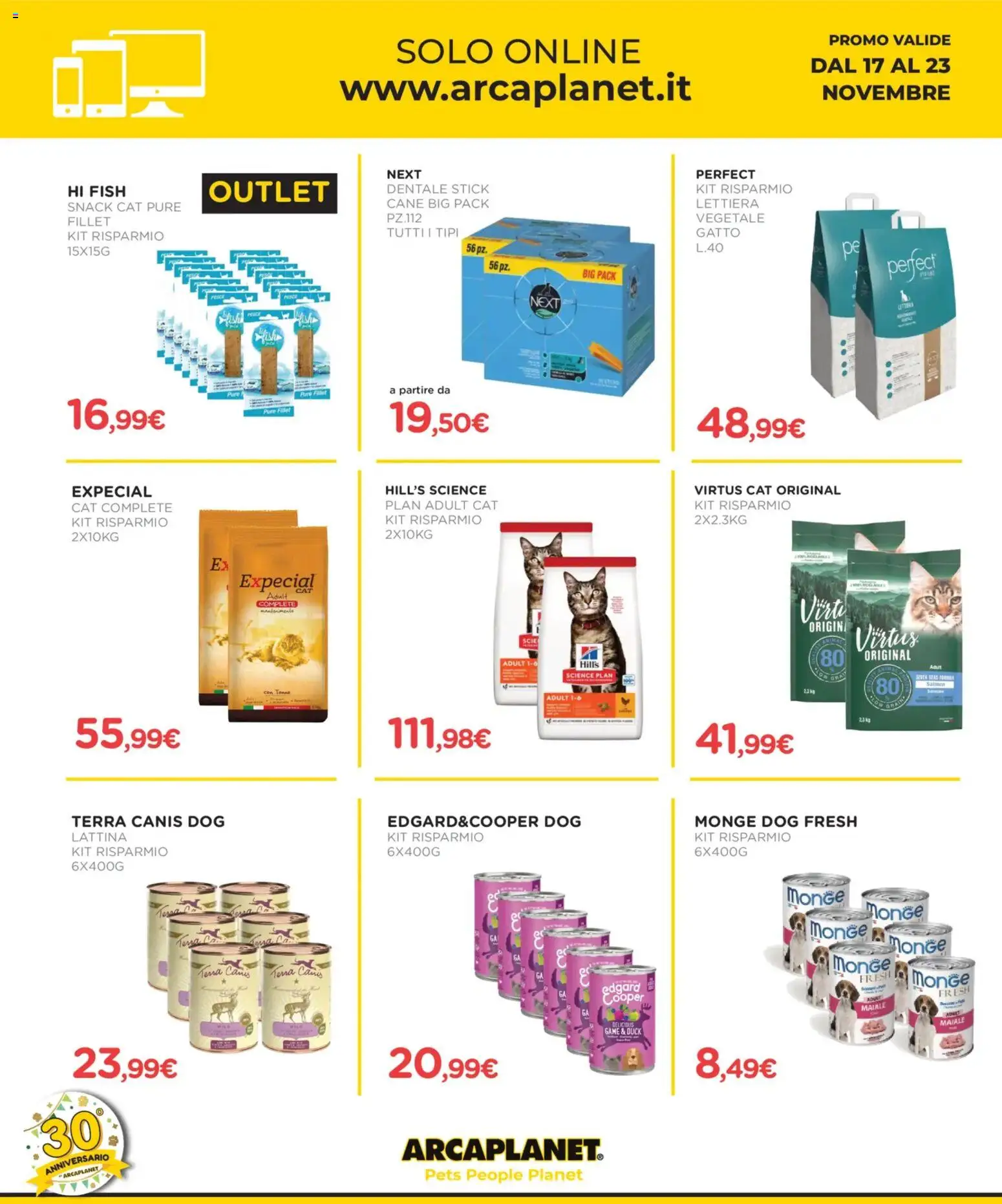 Volantino Arcaplanet del 17.11.2025 | Pagina: 38