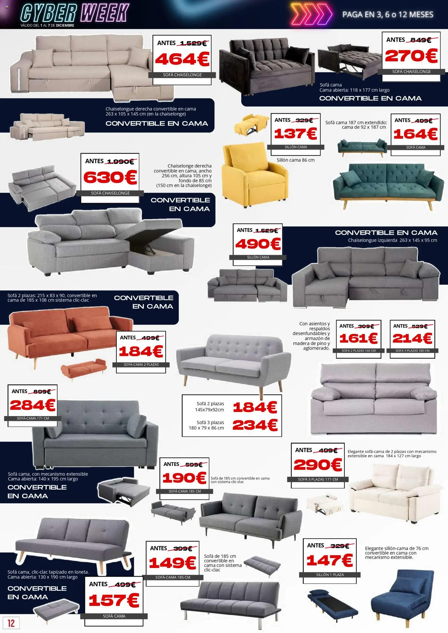 Atrapa Muebles - Cyber Week │ válido desde el 01.12.2025 | Página: 12