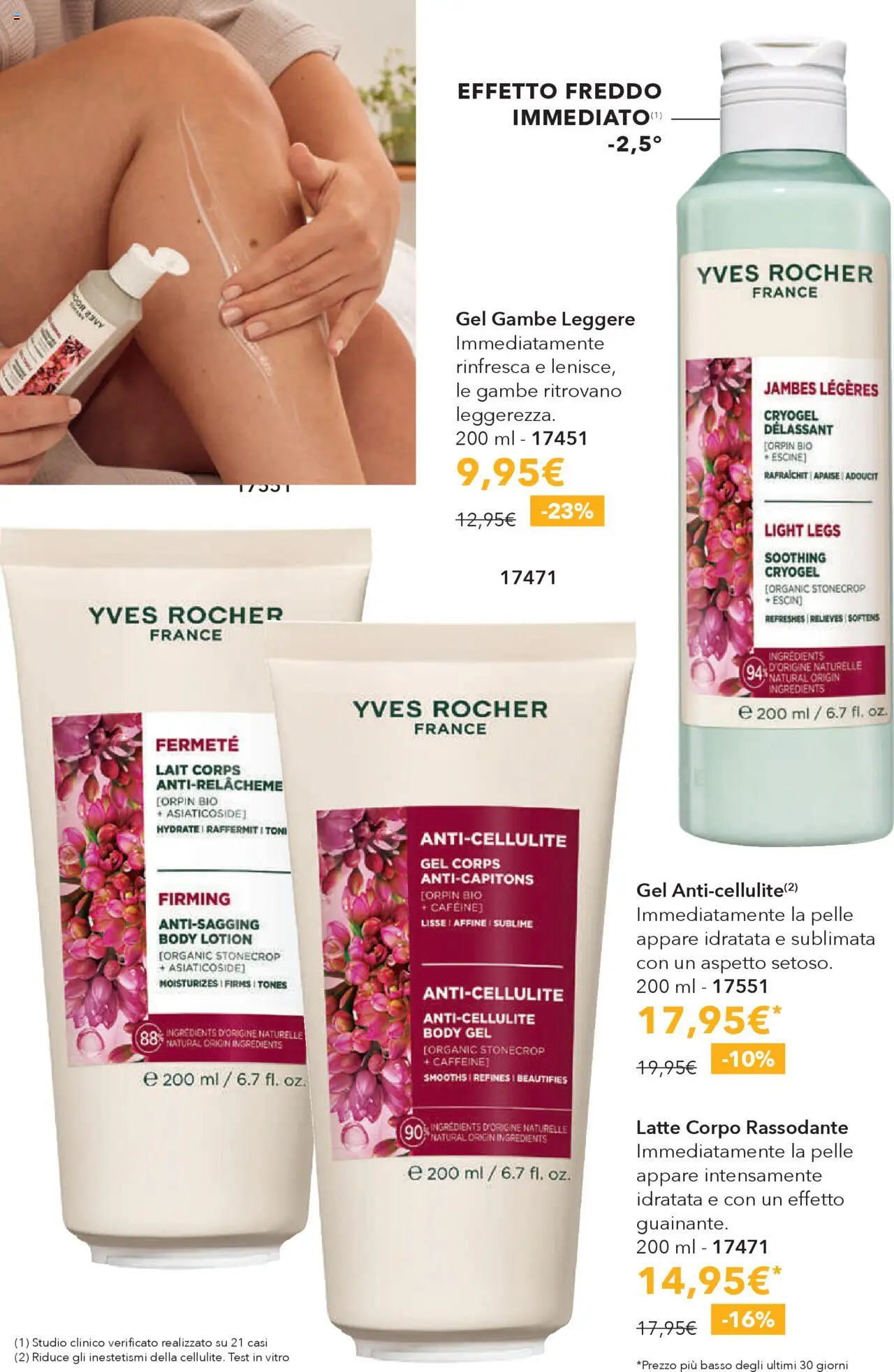 Volantino Yves Rocher del 31.07.2025 | Pagina: 52 | Prodotti: Latte, Body