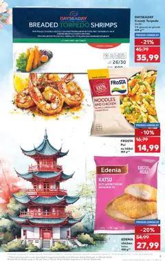 Ofertele Kaufland valabile de la 18.03.2026 | Pagină: 5 | Produse: Hacıyatmaz Kedi Oyuncağı, Amerikan servis, Noodles