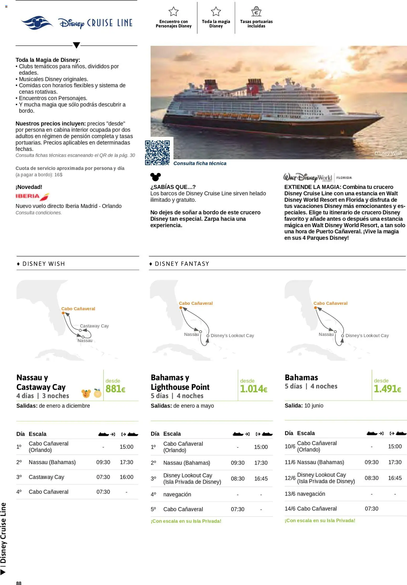 Viajes El Corte Inglés Cruceros marítimos │ válido desde el 01.01.2026 | Página: 89 | Productos: Helado, Navegación
