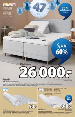 JYSK - Tilbudsavis gyldig fra 27.03.2026 | Side: 13 | Produkter: Elevationsseng