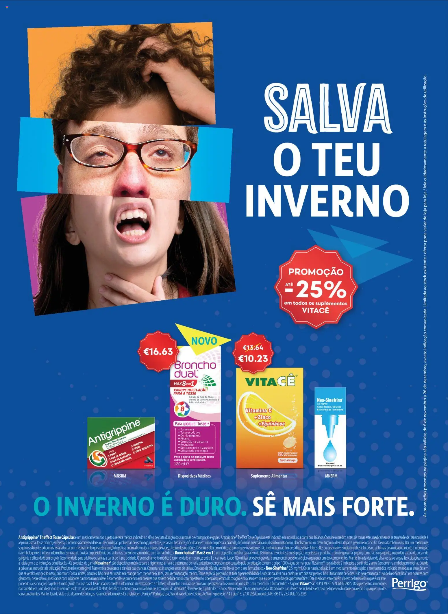 Auchan - Vem aí o Natal │ válido de 06.11.2025 | Página: 46 | Produtos: Agua, Caixa, Vitamina c, Xarope