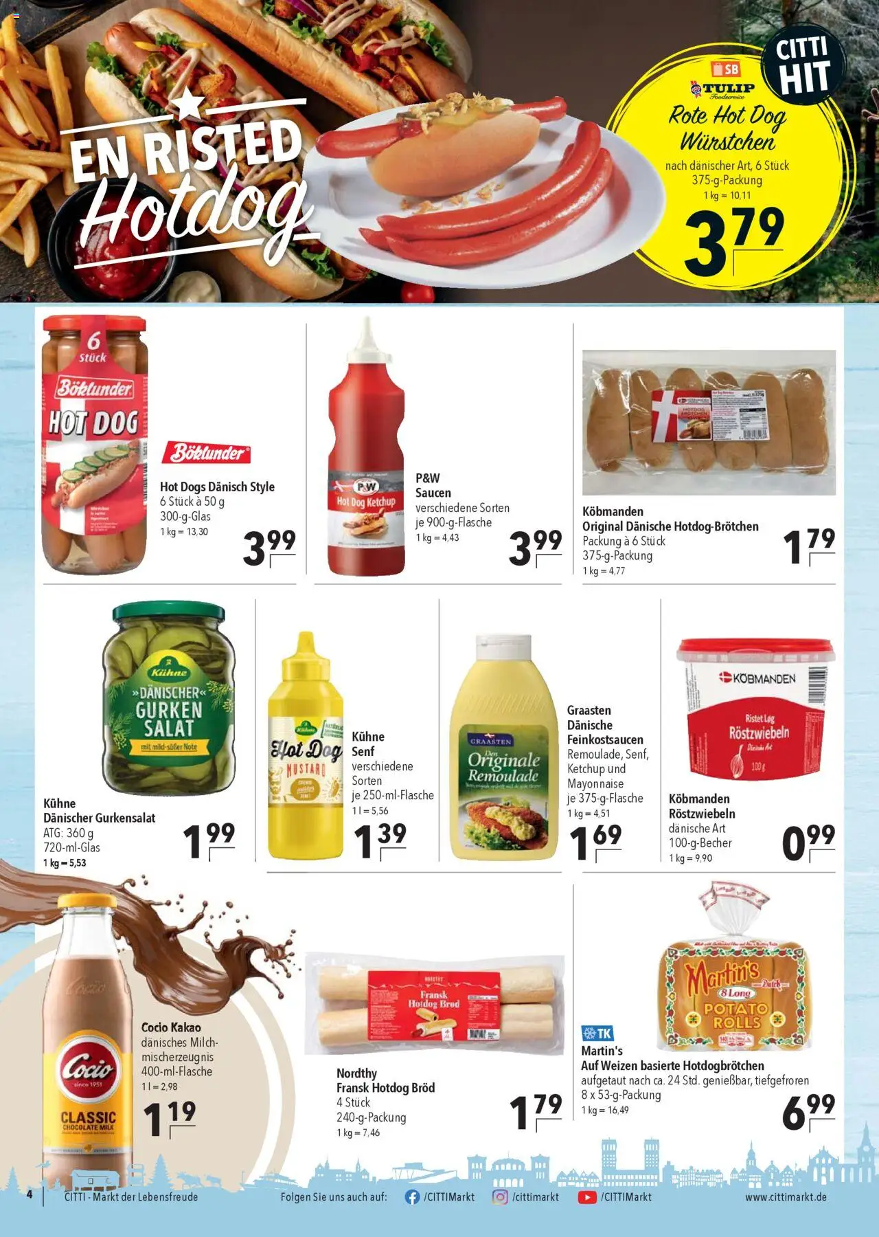 CITTI Markt Prospekt 	 - gültig ab dem 27.08.2025 | Seite: 4 | Produkte: Mayonnaise, Ketchup, Gurken, Salat