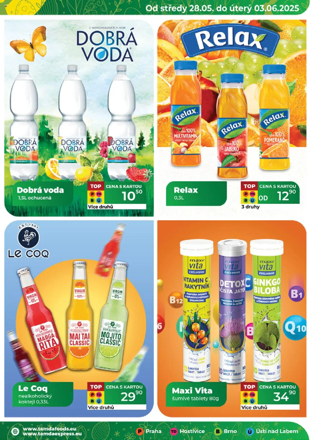 Tamda Foods leták od 28.05.2025 | Strana: 15 | Produkty: Vitamin c, Dobrá voda, Tablet, Mojito