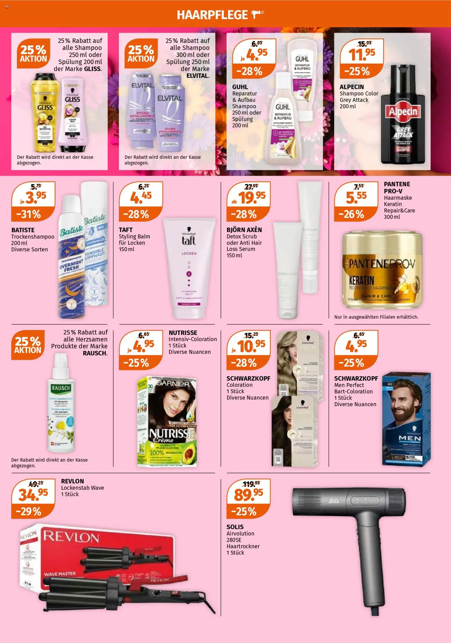Müller aktionen – gültig ab 05.03.2026 | Seite: 5 | Produkte: Serum, Lockenstab, Creme, Spülung