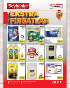 Seyhanlar Market %25 indirim - 25.06.2025 tarihinden itibaren geçerlidir | Sayfa: 8 | Ürünler: Tuvalet, Pirinç, Yağ, Toz şeker