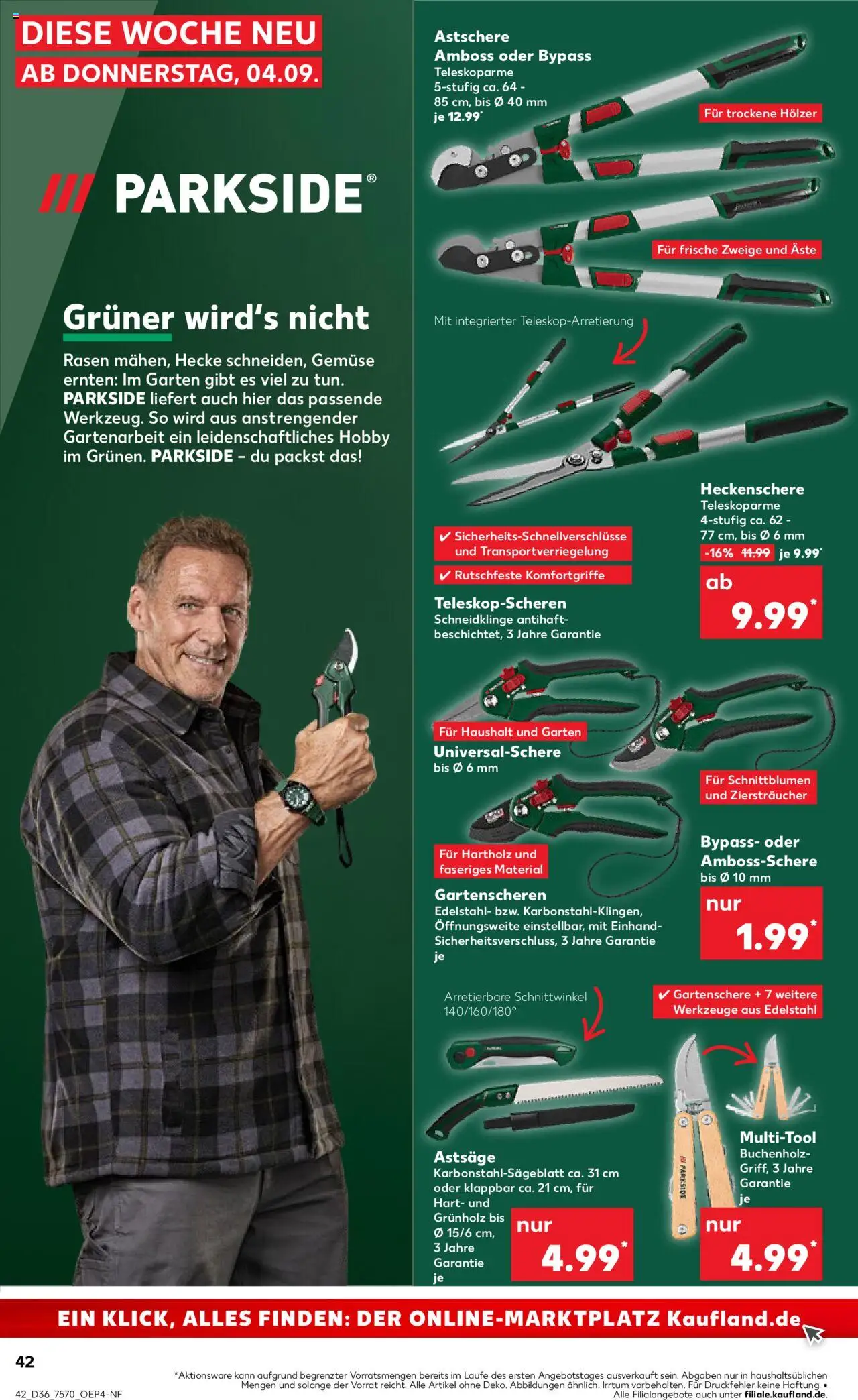 Kaufland prospekt Bremen	 - gültig ab dem 04.09.2025 | Seite: 42 | Produkte: Gemüse