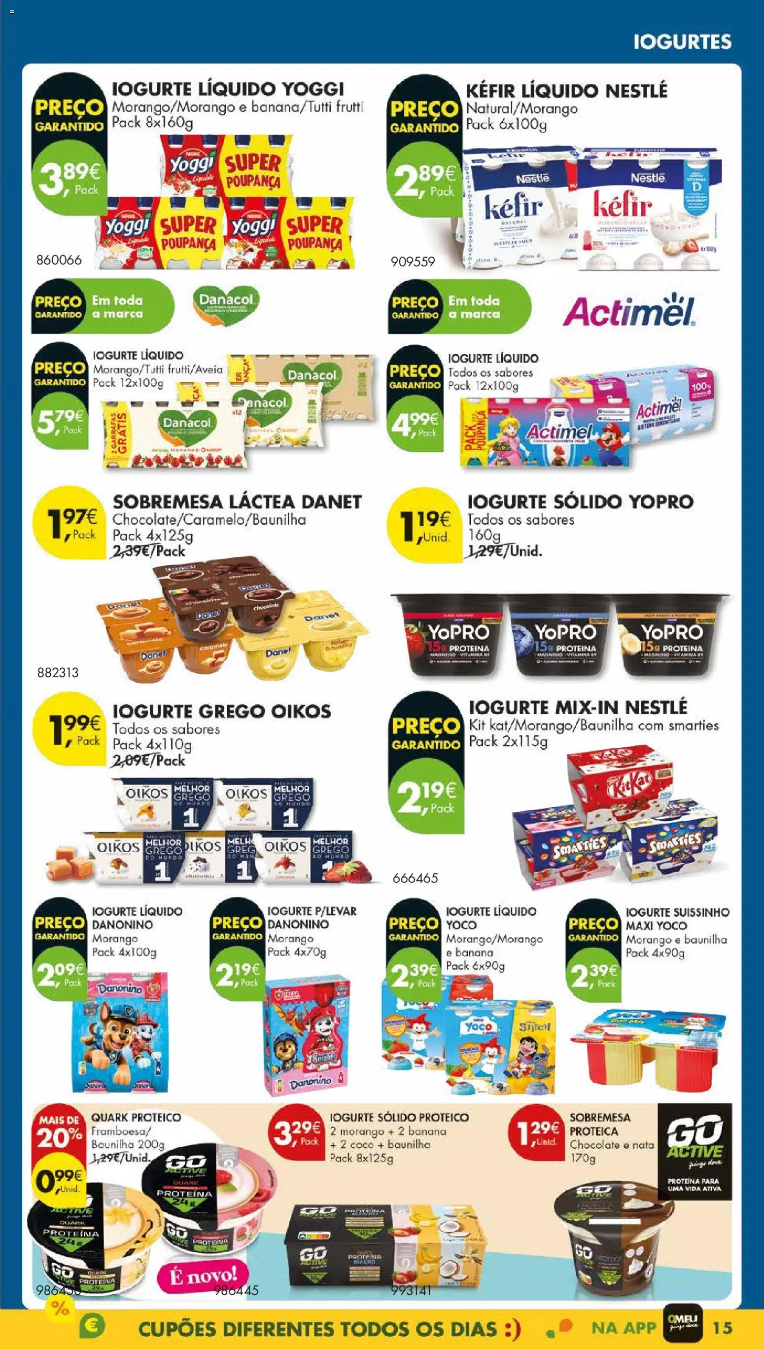 Pingo Doce folheto │ válido de 28.10.2025 | Página: 17 | Produtos: Banana, Iogurte, Chocolate, Iogurte liquido