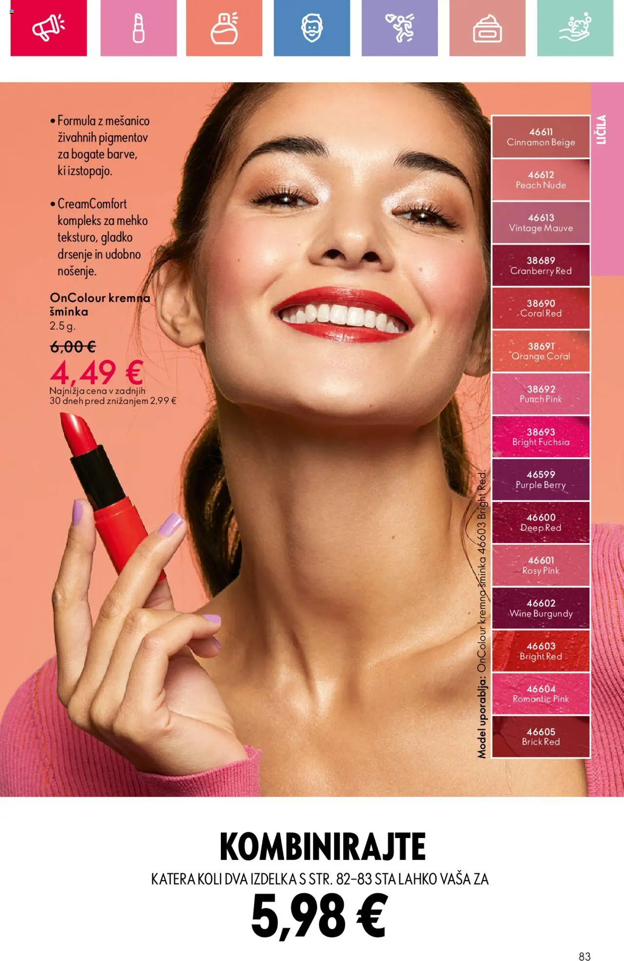 Oriflame katalog 11 │ velja od 03.08.2025 | Stran: 83 | Izdelki: Licila