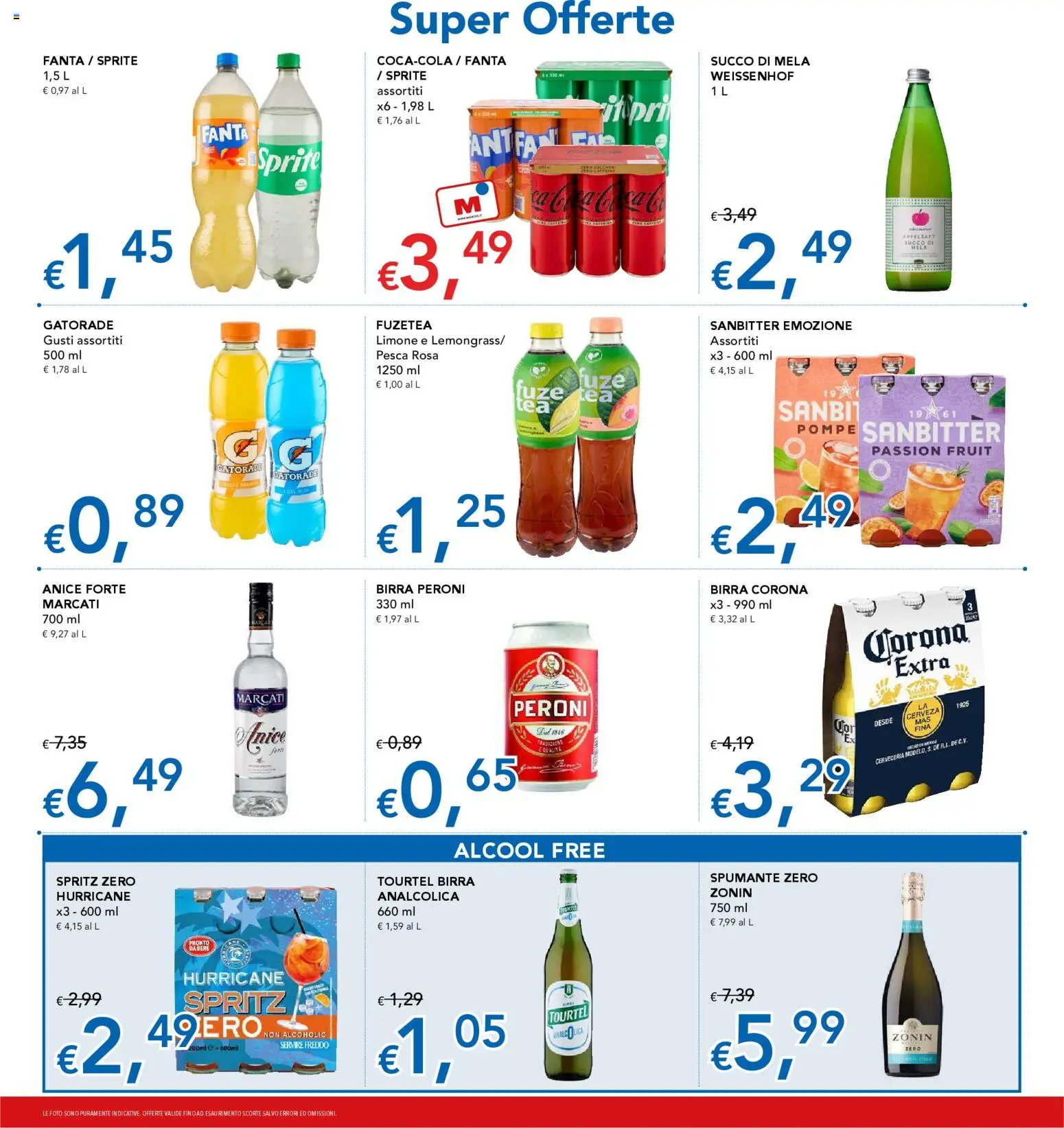 Volantino Migross del 15.01.2026 | Pagina: 16 | Prodotti: Birra, Limone, Pesca, Spumante