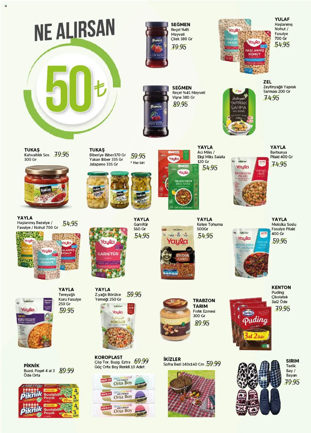 Biçen Market Katalog - 17.10.2025 tarihinden itibaren geçerlidir | Sayfa: 2 | Ürünler: Fasulye, Salata, Barbunya, Börülce