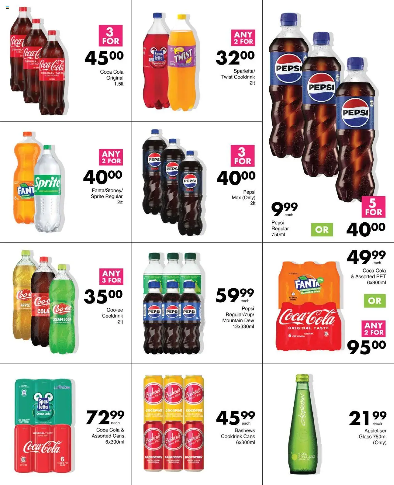 New Save catalogue – valid from 11.09.2025 | Page: 48 | Products: Fan, Juice, Fanta, Sprite