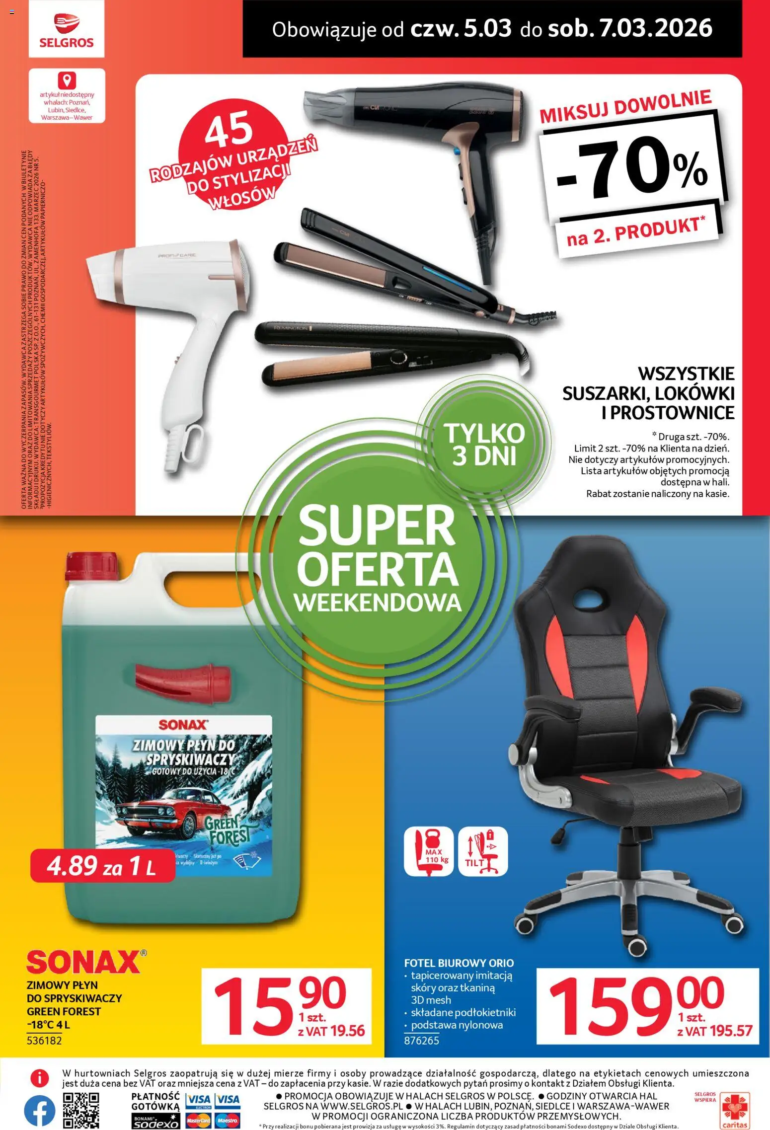 Selgros cash&carry gazetka - Oferta weekendowa od 05.03.2026 | Strona: 2