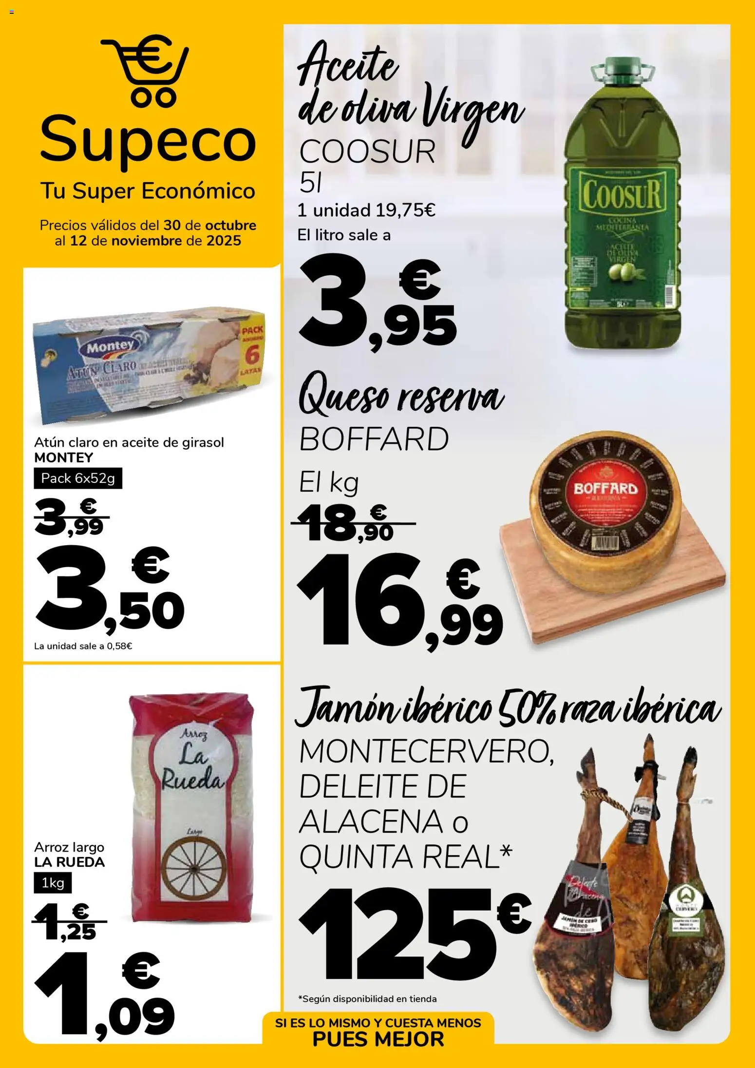 Supeco folleto │ válido desde el 30.10.2025 | Página: 1