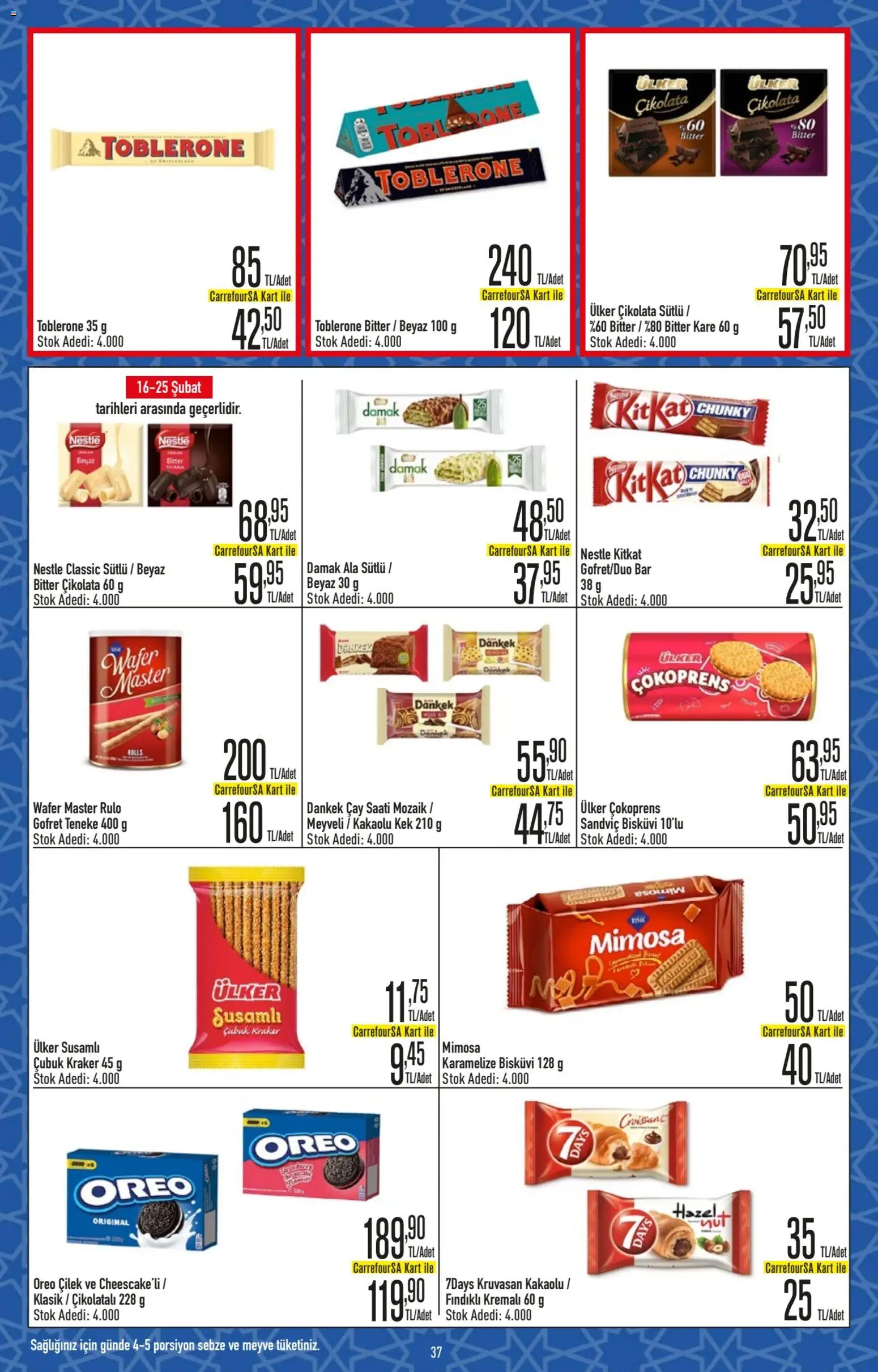 CarrefourSA Katalog - 09.02.2026 tarihinden itibaren geçerlidir | Sayfa: 37
