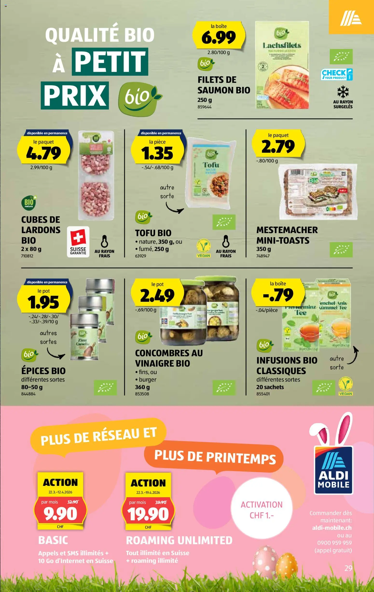 Aldi aktionen FR – gültig ab 02.04.2026 | Seite: 30 | Produkte: Burger, Tee