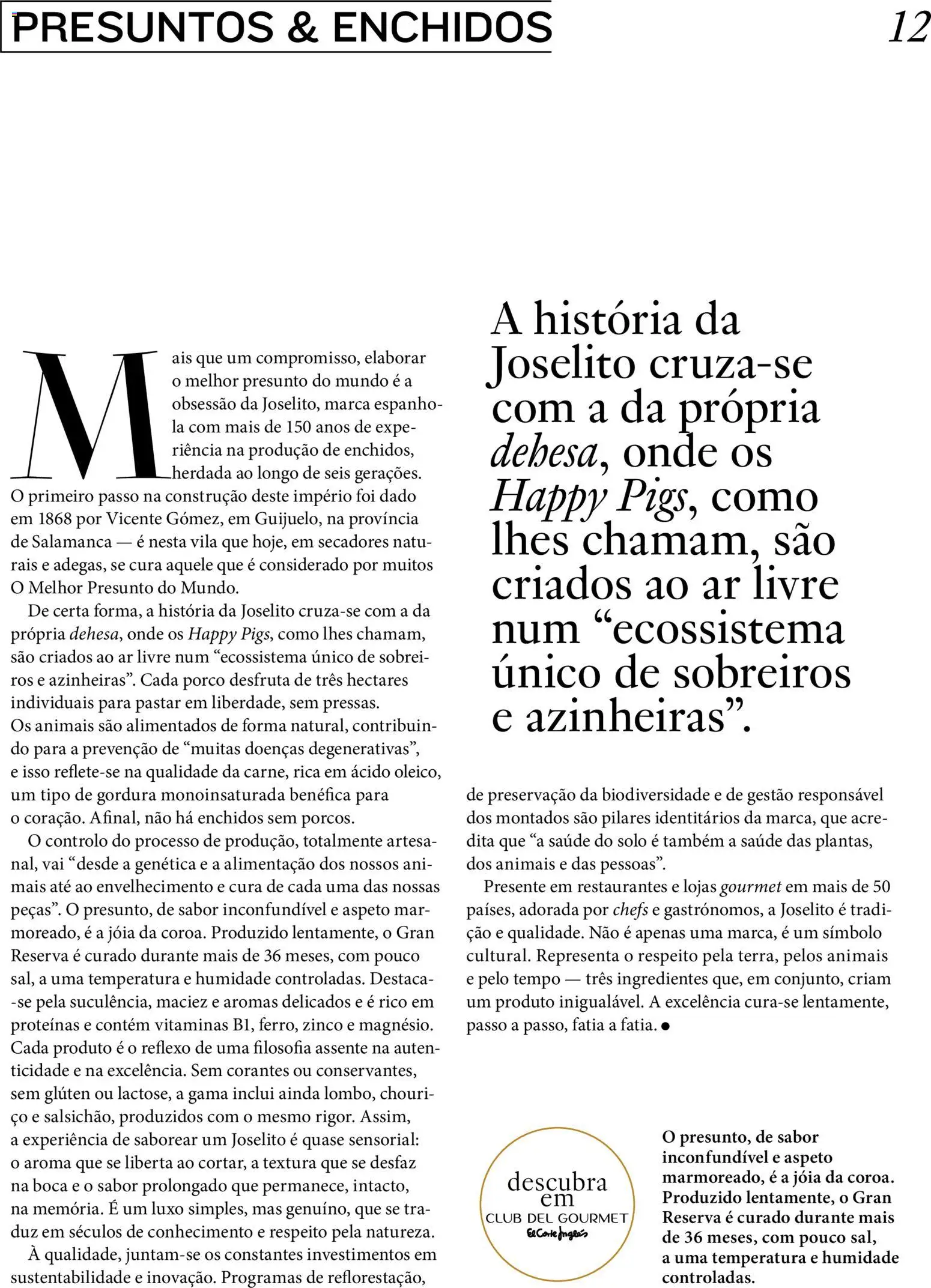 El Corte Ingles folheto │ válido de 26.11.2025 | Página: 12 | Produtos: Presunto