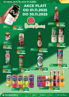 Náhled letáku Tamda Foods leták od 29.10.2025 | Strana: 36 | Produkty: Pivo, Kozel černý, Kozel 11, Pilsner Urquell