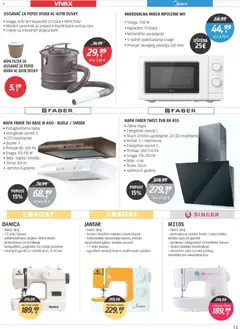 Centar Tehnike - Katalog - Pregled kataloga iz trgovine Centar Tehnike, vrijedi od 09.03.2026 | Stranica: 13 | Proizvodi: Usisavač