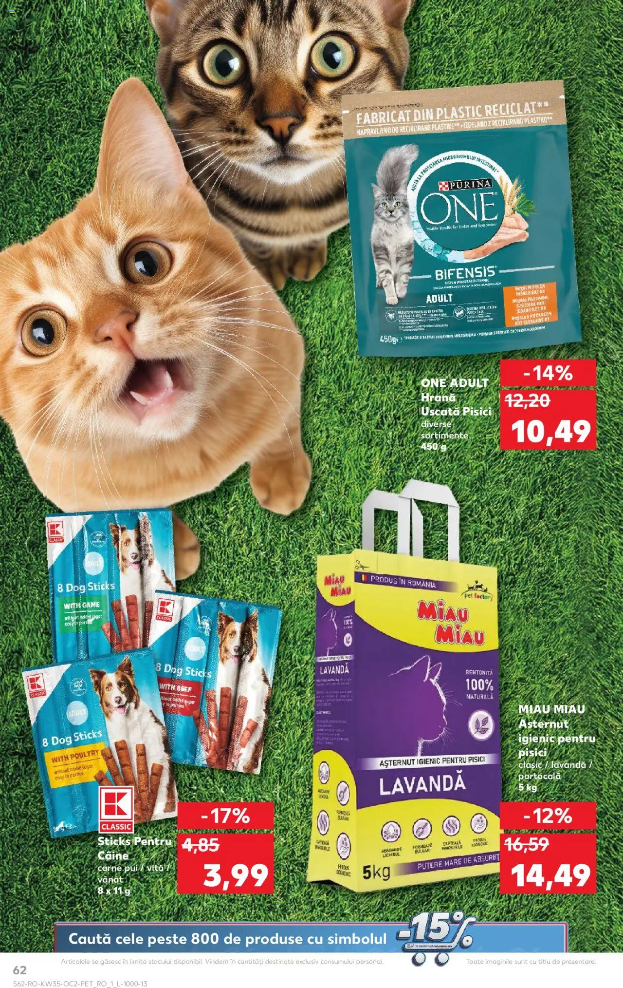 Kaufland RO akciós ujság - amely érvényes a következő dátumtól: 27.08.2025 | Oldal: 62