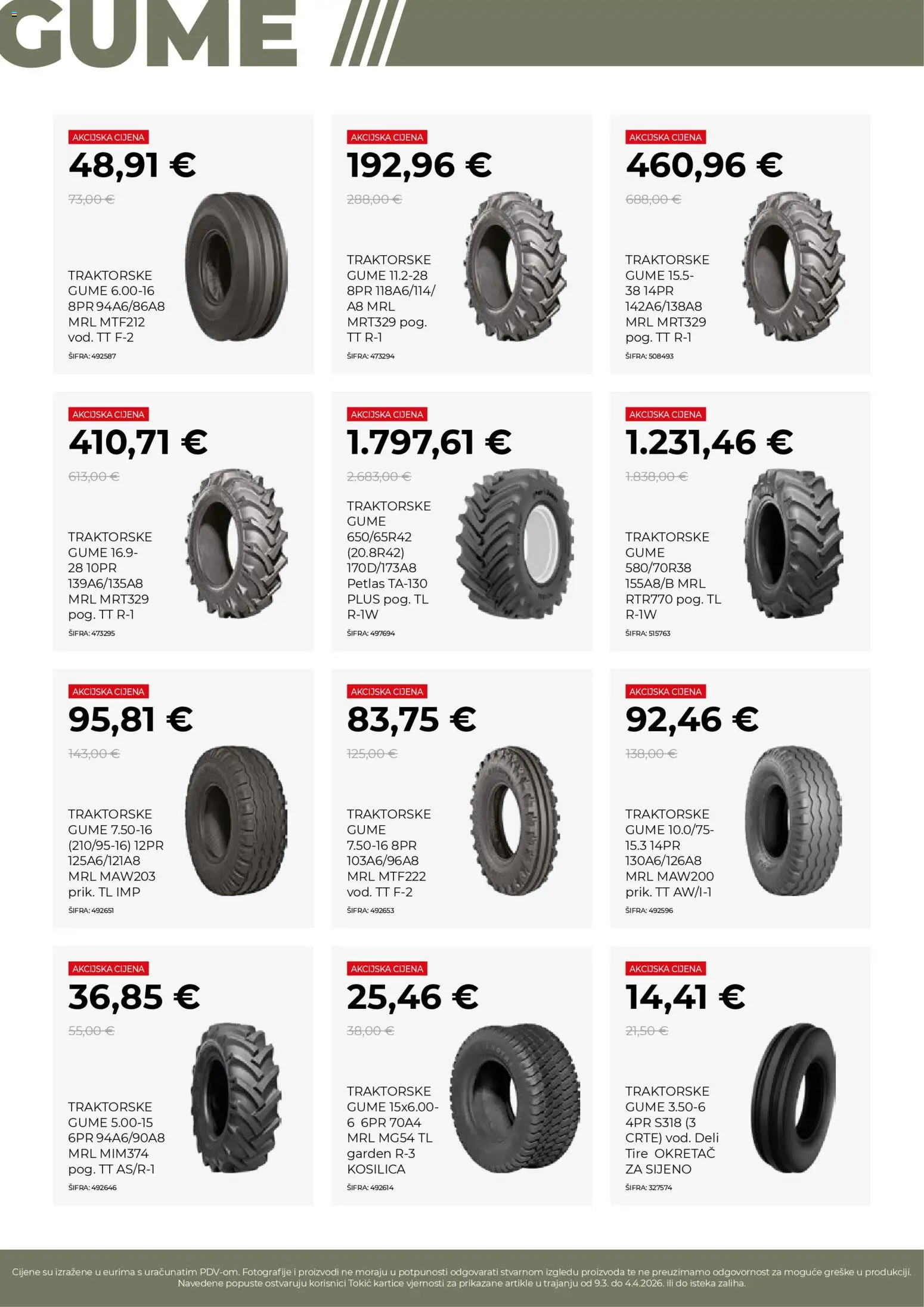 Tokić katalog | vrijedi od 09.03.2026 | Stranica: 2 | Proizvodi: Kosilica