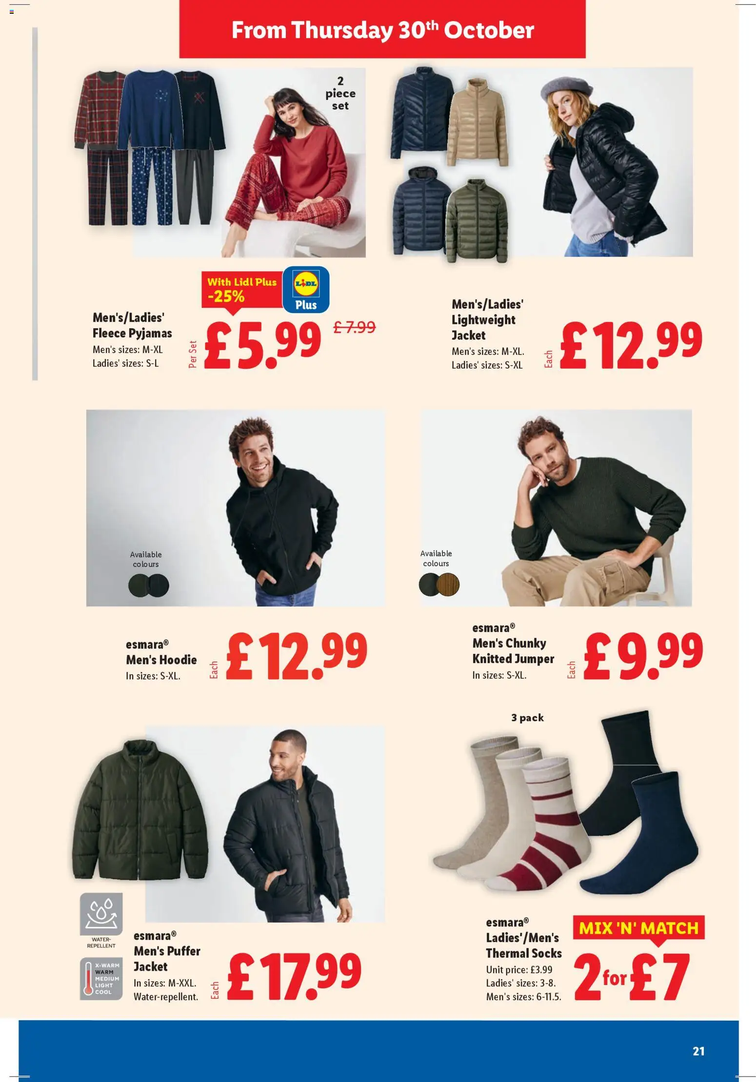 {H1} | Page: 21 | Products: Jumper, Hoodie, Jacket, Socks