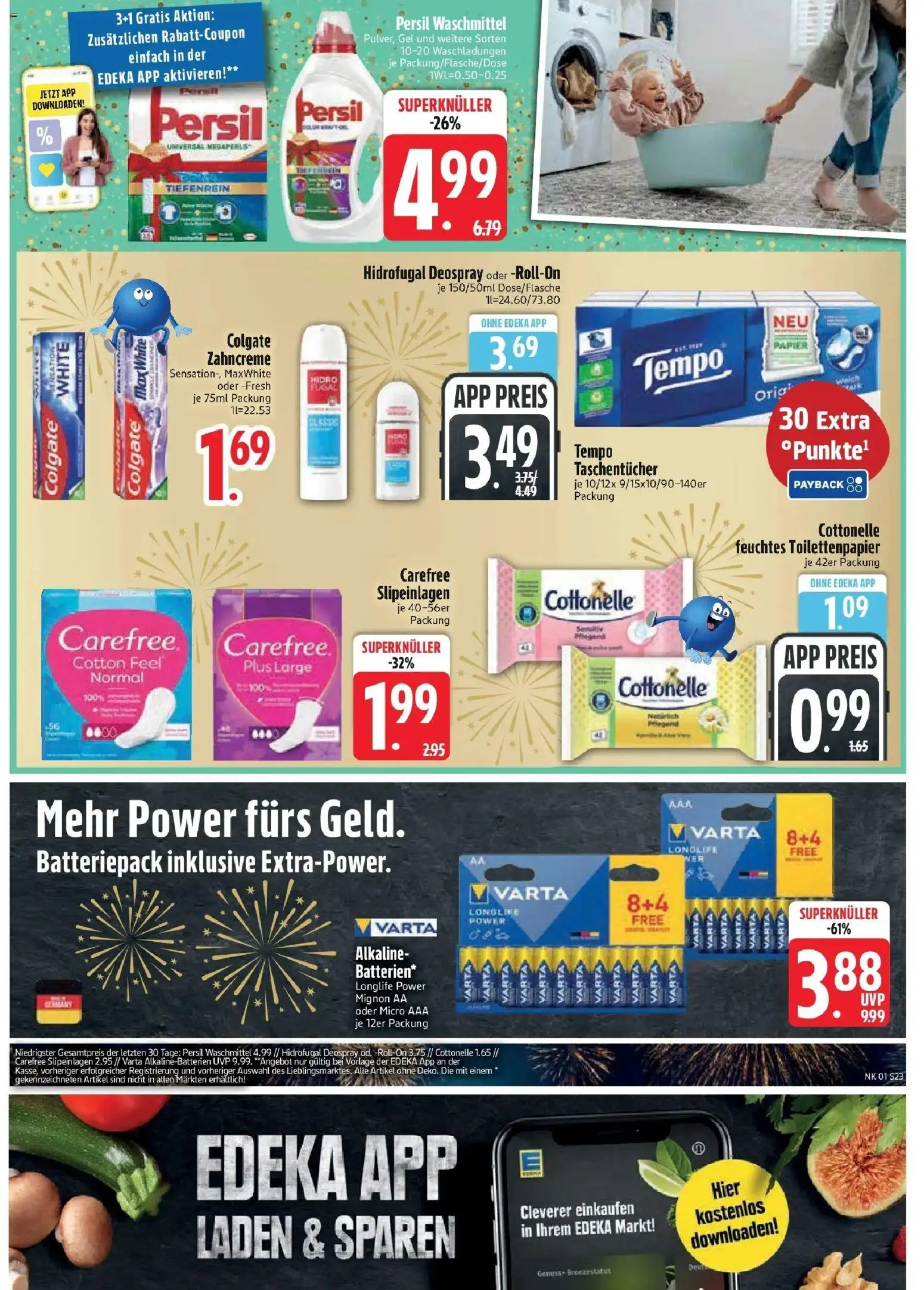 Edeka prospekt München	 – gültig ab 28.12.2025 | Seite: 25 | Produkte: Tempo, Deospray, Toilettenpapier, Feuchtes Toilettenpapier