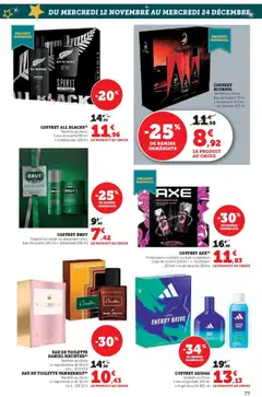 Hyper U - Prévisualisation de Hyper U - Noël à prix bas valide à partir de 12.11.2025 | Page: 77