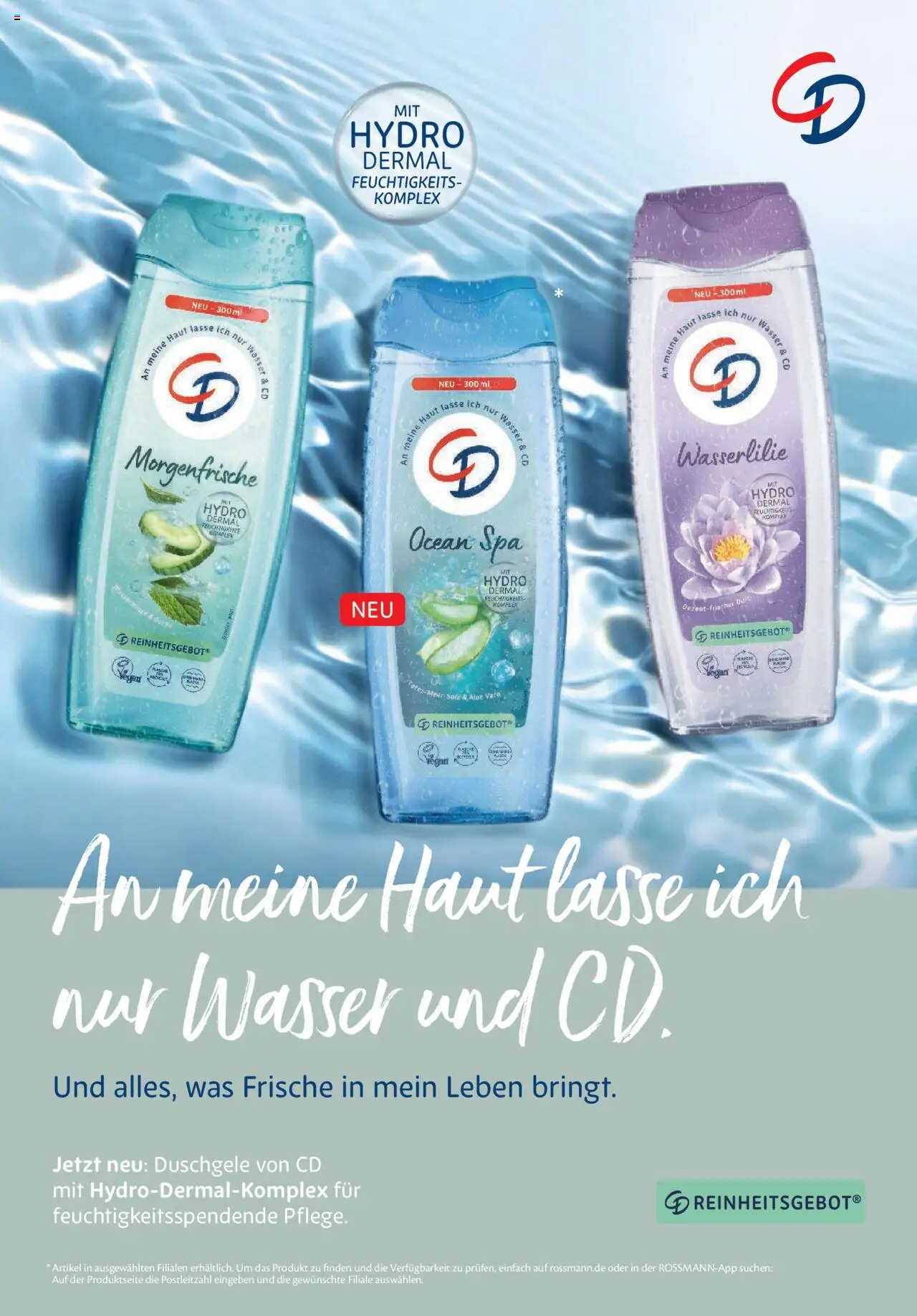 Rossmann Centaur - gültig ab dem 01.08.2025 | Seite: 33 | Produkte: Duft, Duschgel, Wasser, Shower Gel
