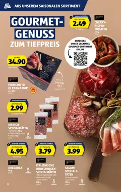 Aldi aktionen ab 19.03.2026 gültig | Seite: 23 | Produkte: Salami, Tomaten
