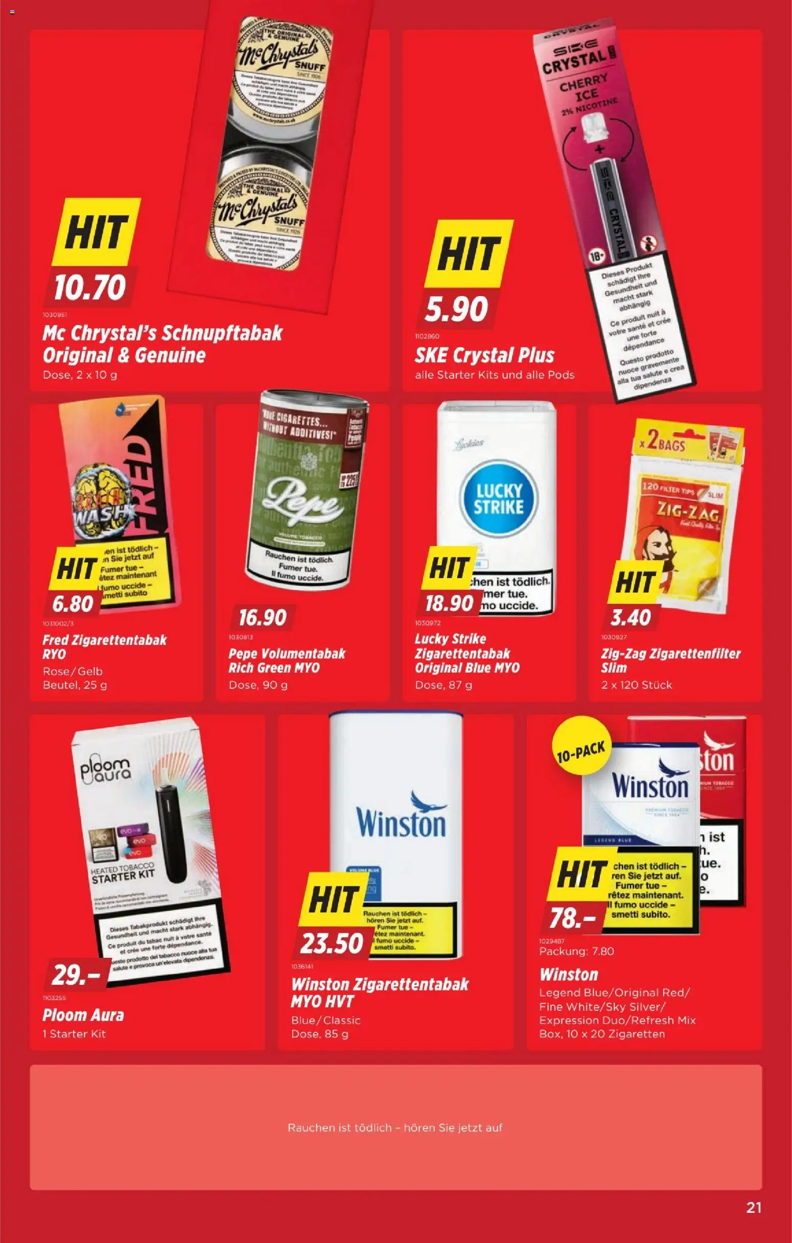 Denner aktionen – gültig ab 16.04.2026 | Seite: 21