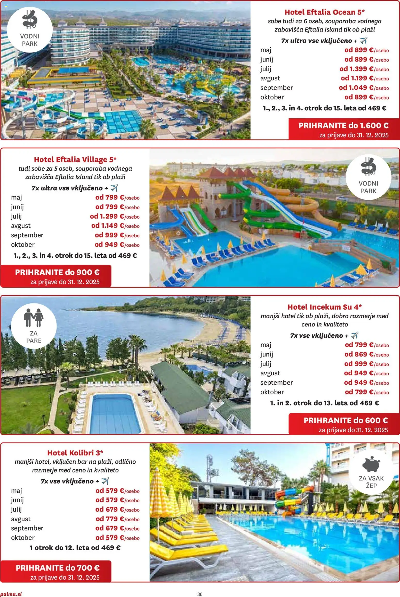 Novi Palma katalog ponudbe – veljaven od 06.11.2025 | Stran: 36