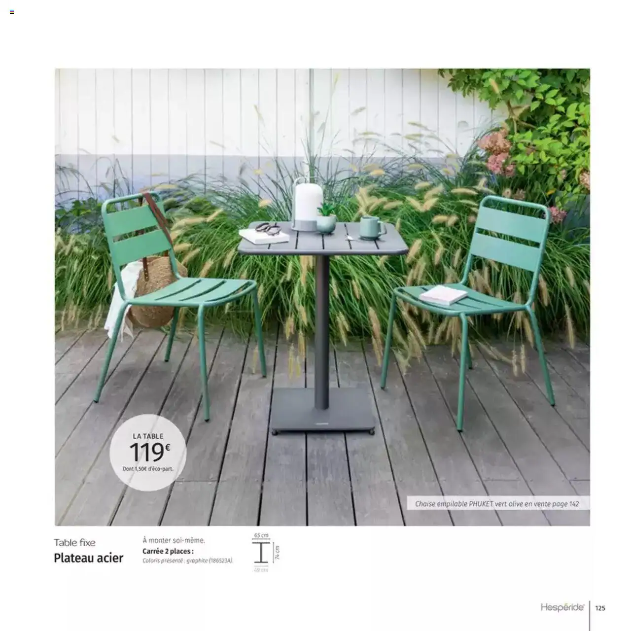  | Page: 125 | Produits: Olive, Plateau, Table, Chaise