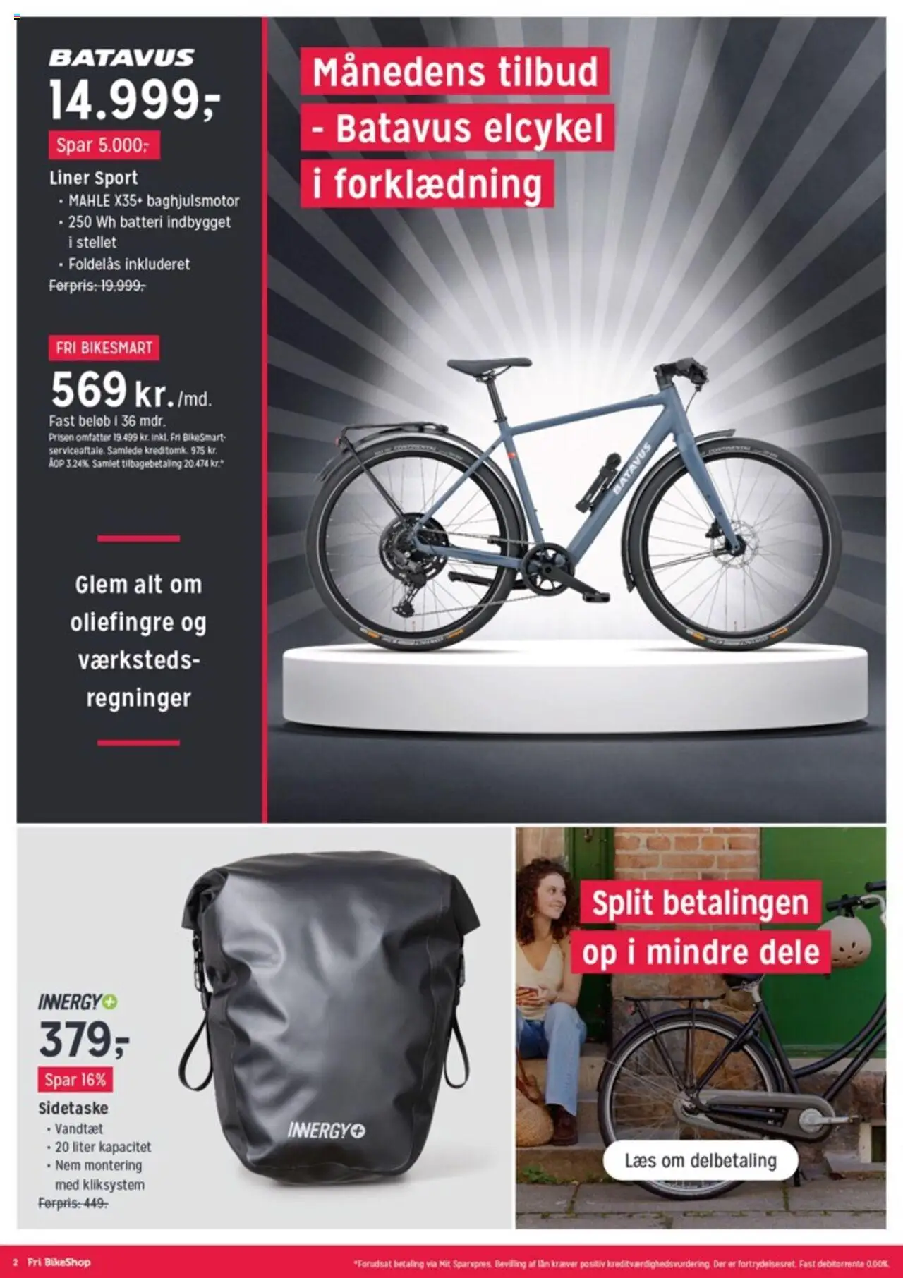 Fri BikeShop Tilbudsavis gyldig fra 14.08.2025 | Side: 2 | Produkter: Batteri