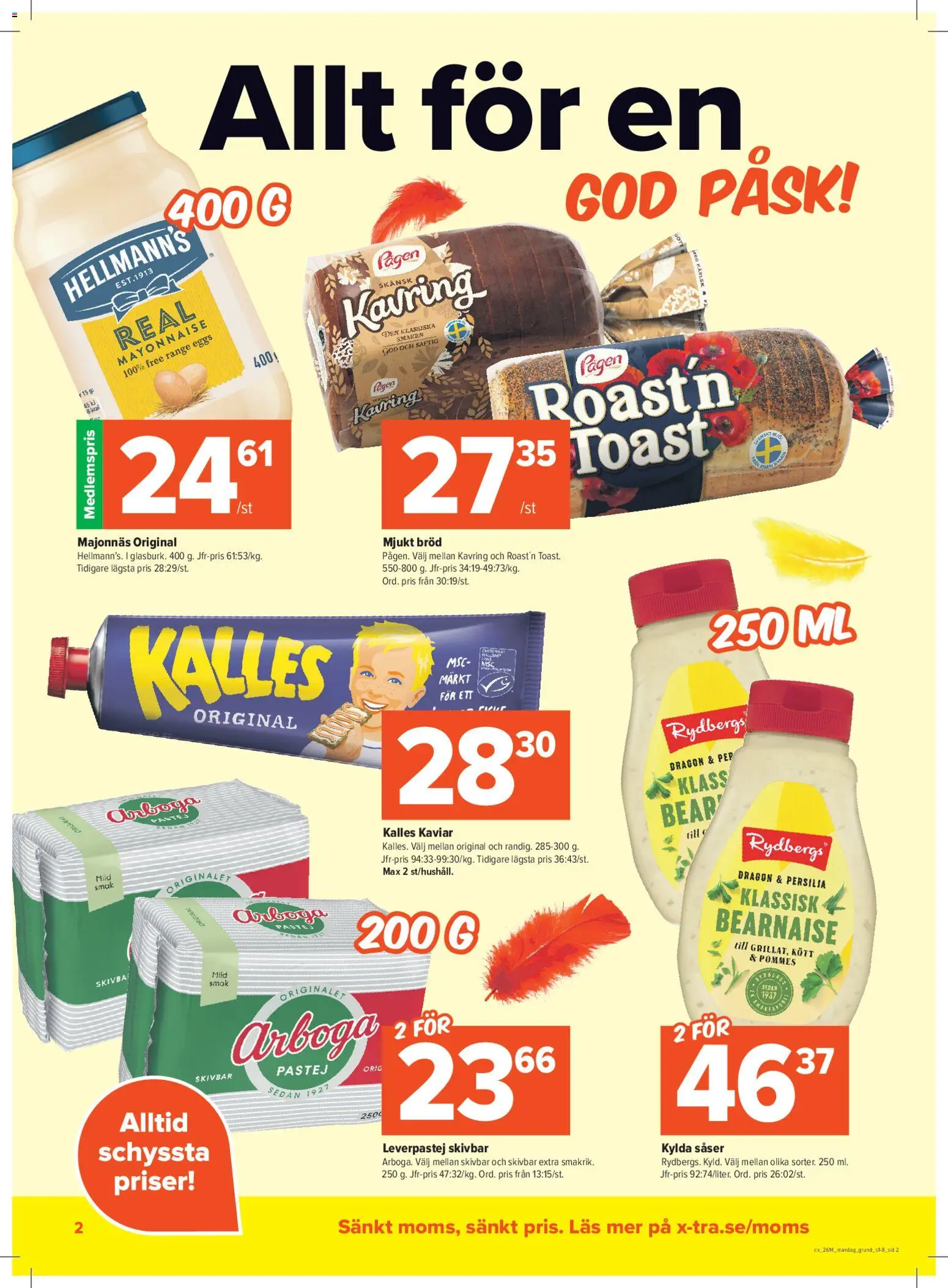 Coop X:-TRA reklamblad aktuell från 30.03.2026 | Sida: 2