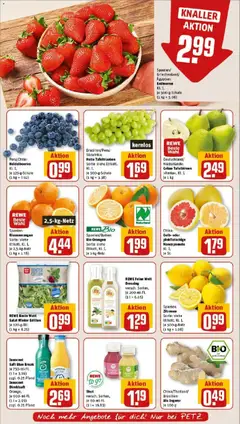 Erdbeeren, Spanien/ Griechenland/ Ägypten: Erdbeeren Kl. I, je 500-g-Schale ab 26.01.2026 gültig | Seite: 6 | Produkte: Dressing, Orangen, Erdbeeren, Zitronen