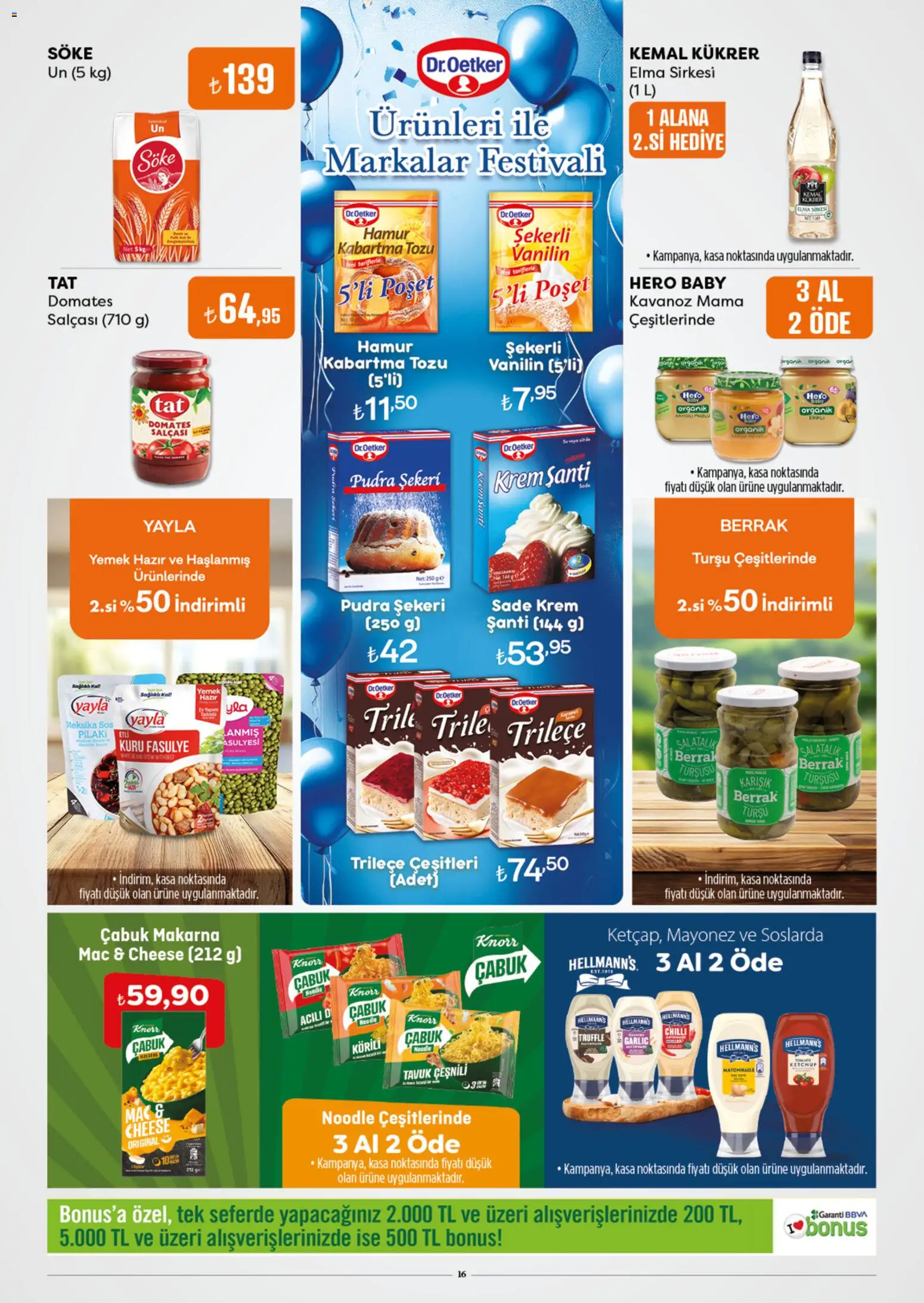 Özdilek Katalog - 22.10.2025 tarihinden itibaren geçerlidir | Sayfa: 16 | Ürünler: Pilaki, Makarna, Mayonez, Kasa