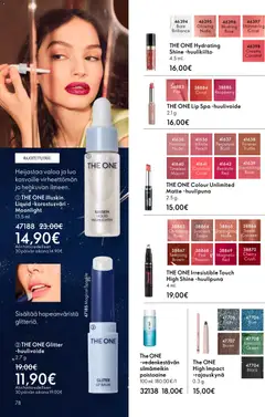 Oriflame-mainoslehti voimassa 11.03.2026 alkaen | Sivu: 78