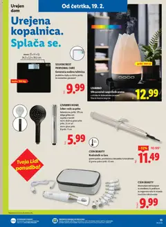 Lidl katalog akcije – veljaven od 19.02.2026 | Stran: 33 | Izdelki: Kodralnik za lase, Kodralnik, Tehtnica