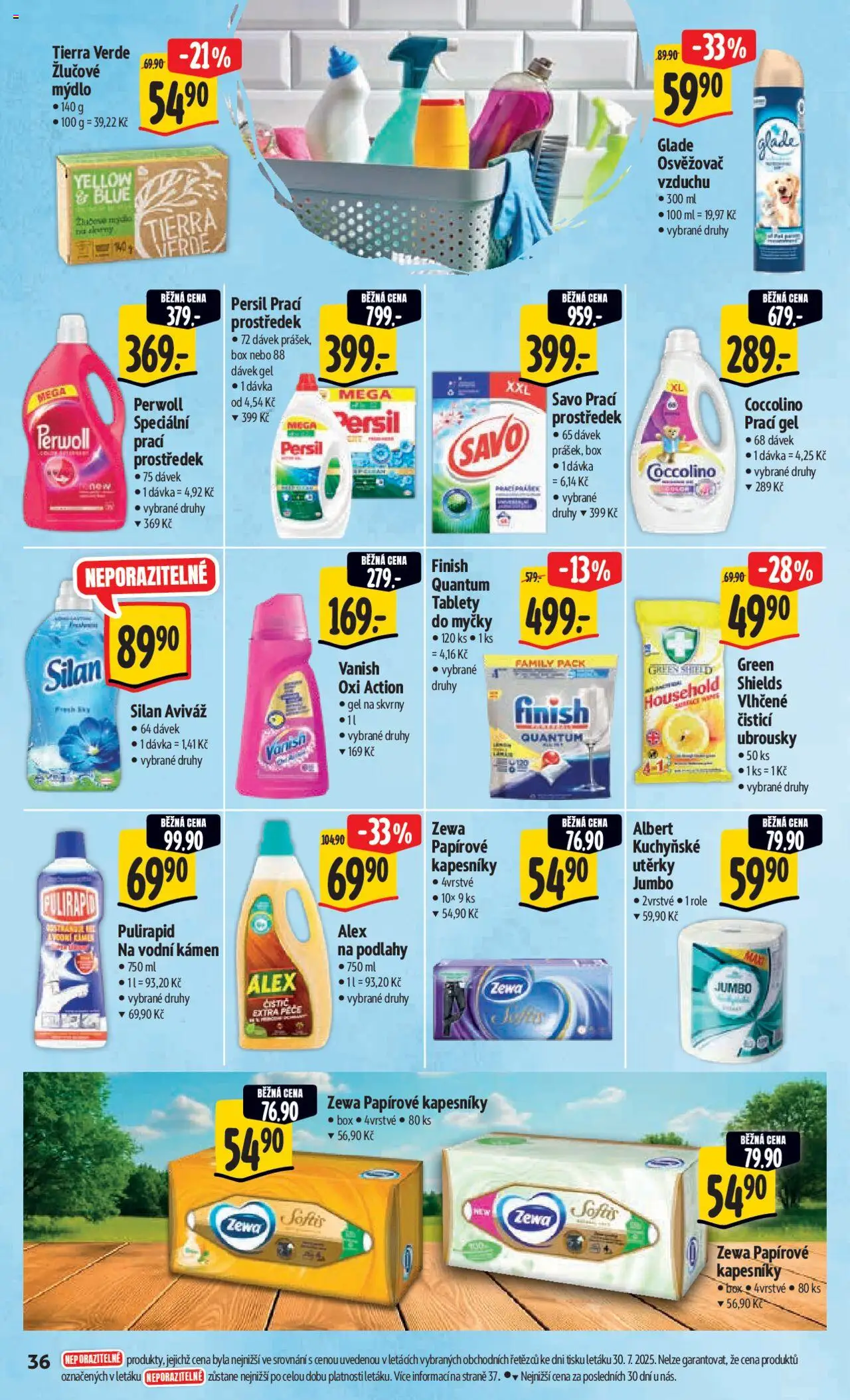 Albert leták - Hypermarket od 06.08.2025 | Strana: 44 | Produkty: Mýdlo, Prací gel, Perwoll, Zewa