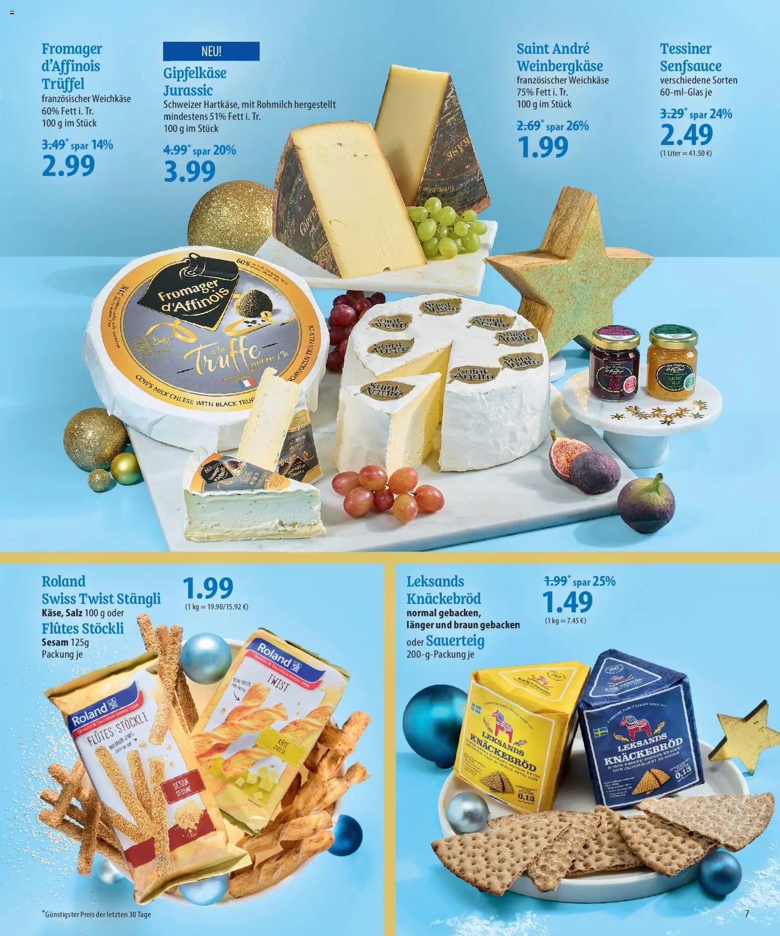Famila Frohes Festessen – gültig ab 15.12.2025 | Seite: 7 | Produkte: Käse, Salz